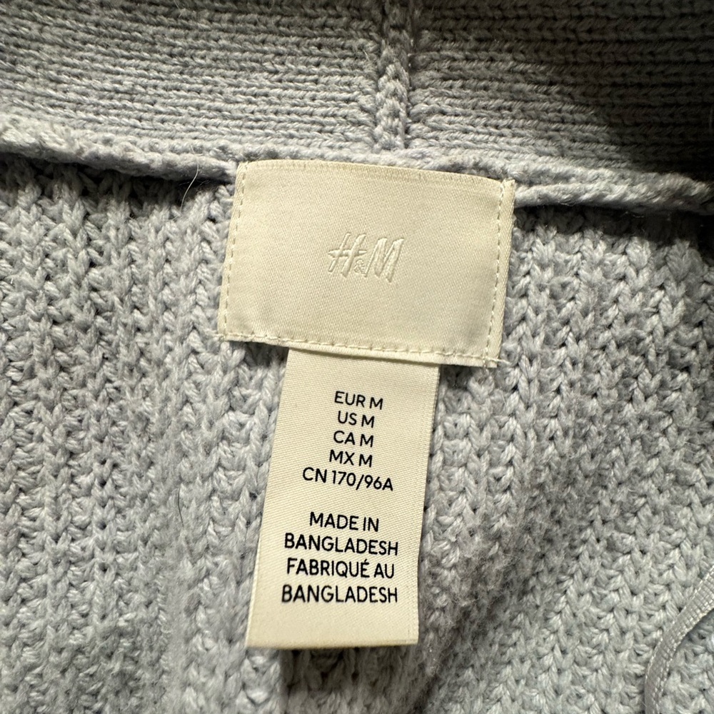 H&M Rib Knit Cardigan NWOT - Picture 4 of 4